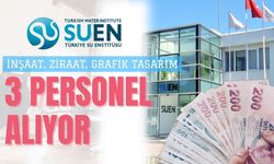 Türkiye Su Enstitüsü, 3 Personel Alıyor! Son Başvuru 14 Kasım