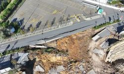 Ümraniye’de İstinat Duvarı Yıkıldı: Yol Çöktü, Trafik Durduruldu