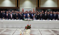 Ahıska Türkleri Heyeti Cumhurbaşkanlığı Külliyesi’nde