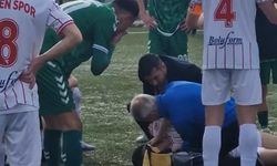Bolu’daki Maçta Korkutan Çarpışma: Futbolcu Bilincini Kaybetti