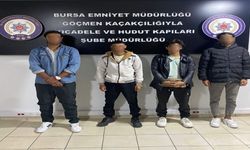 Bursa'da Eş Zamanlı Göçmen Kaçakçılığı Operasyonu: 3 Tutuklama