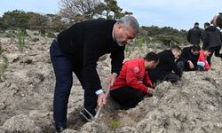 Eskişehir’de Öğrencilerden 200 Fidanlık Çevre Adımı