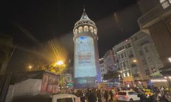 Galata Kulesi’nde 24 Kasım Işıkları Yükseldi