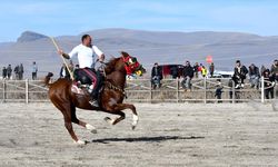 Kars’ta Cirit ve At Yarışlarında Büyük Heyecan: Sporcular Nefes Kesti