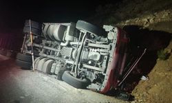 Mersin’de TIR Şarampole Uçtu: Sürücü Yaşamını Yitirdi