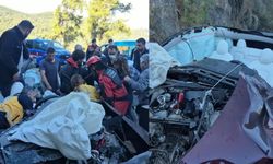 Muğla’da TIR’la Çarpışan Araç Parçalandı: 2 Kişi Yaralandı