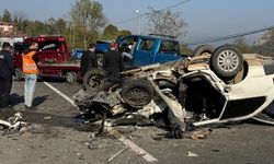 Ordu Ulubey’de Ehliyetsiz Sürücü Kamyonete Çarptı: 1 Ölü, 2 Yaralı