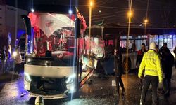 Tekirdağ Çorlu’da Otobüsler Çarpıştı: 1’i Bebek 9 Yaralı