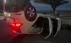 Van Erciş’te Otomobil Takla Atıp Devrildi: 3 Yaralı