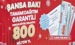 Yılbaşı İkramiyesi Çılgınlığı Başladı: 800 Milyon TL
