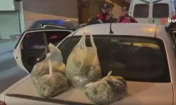 Altındağ’da Şüpheli Araçtan Kilo Kilo Uyuşturucu Çıktı