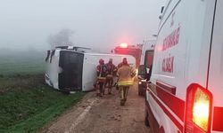 Balıkesir’de Yoğun Siste Servis Kazası: 8 Öğrenci Yaralı