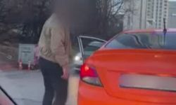 Çankaya’da Taksi Şoförü Kadın Sürücünün Aracına Saldırdı