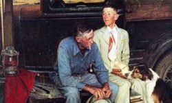 Ev Bağlarını Koparmak Tablosu: Bir Baba Oğul Vedası