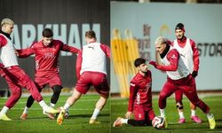 Galatasaray, Samsunspor Maçı Öncesi Tesislerde Ter Döküyor