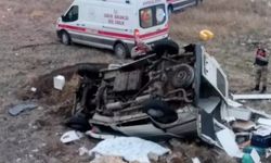 Gaziantep’te İşçi Servisi Şarampole Yuvarlandı: 1 Ölü, 3 Yaralı