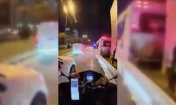 Ankara’da Trafikte Kalan Ambulansın İmdadına Motokurye Yetişti