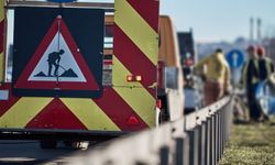 Ankara- Samsun Yolunda Çalışma: Sol Şerit Trafiğe Kapatıldı