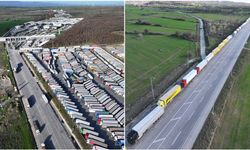 Yunan Çiftçi Eylemleri İpsala’yı Kilitledi: Tırlar Kapıkule’ye Yöneldi