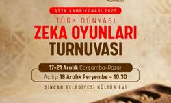 Türk Dünyası Zeka Oyunları Turnuvası Sincan’da