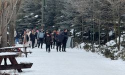 Ankara’nın Kış Masalı Karagöl Tabiat Parkı'na Piknikçiler Akın Etti