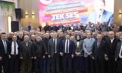 Çubuk’ta Seçim Öncesi Mehmet Yiğiner’e Güçlü Destek