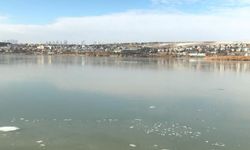 Mogan Gölü Buz Tuttu: Ankara’da Hava Sıcaklığı Eksi 11’e Düştü