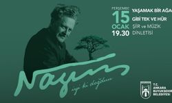 Nazım Hikmet’in Doğum Günü Şiir ve Müzik Etkinliğiyle Anılıyor