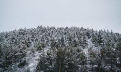 Ankara’nın Yüksek Kesimlerine Nisan Karı Düştü