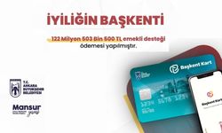 Ankara Büyükşehir Belediyesi'nden Emeklilere 122 Milyon TL Destek