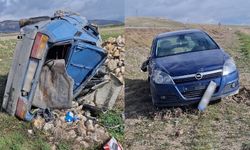 Beypazarı D-140 Kara Yolunda 2 Ayrı Trafik Kazası: 2 Yaralı