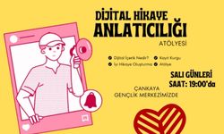 Çankaya Belediyesi Gençlere Dijital Hikaye Anlatıcılığı Eğitimi