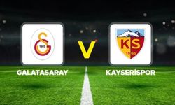 Galatasaray-Kayserispor Maçının İlk 11'leri Belli Oldu