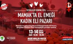 Mamak’ta El Emeği Kadın Eli Pazarı Sevgililer Günü Konseptiyle Açılıyor