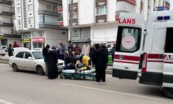 Akyurt'ta Karşıdan Karşıya Geçen Yayaya Otomobil Çarptı