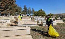 Altındağ’daki Mezarlıklarda Bayram Mesaisi Başladı