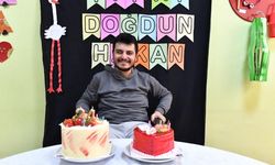 Altındağ'da Görme Engelli Hakan için Unutulmaz Yaş Günü