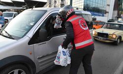 Ankara’da İftara Trafikte Yakalananlara Kumanya