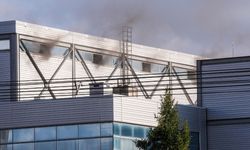 Ankara'da Basım Merkezinde Korkutan Yangın!