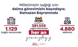 Bayram Boyunca 381 Bin 559 Sağlık Personeli Sahada Olacak