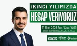 Çankaya Belediyesi’nden 31 Mart’ta Hesap Verme Buluşması