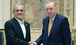 Cumhurbaşkanı Erdoğan, Pezeşkiyan ile Görüştü