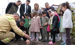 Güdül’de Minik Eller Toprakla Buluştu, Fidanlar Dikildi