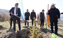 Kızılcahamam Belediye Başkanı Acar Öğrencilerle Fidan Dikti