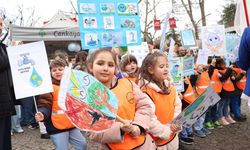 Kuğulu Park’ta Su Seferberliği, Çankayalı Çocuklardan "Suya Sahip Çık" Mesajı