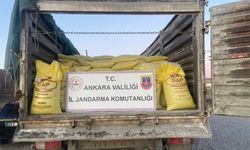 Şereflikoçhisar’da Operasyon, 5 Milyon TL’lik Sahte Gübre Tırda Yakalandı