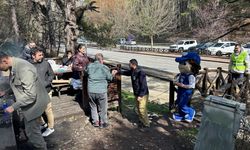 Kızılcahamam Soğuksu Milli Parkı'nda Bayramlaşma Mesaisi