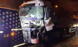 TEM Otoyolu Ankara İstikametinde Zincirleme Kaza: Tünel İçinde 4 Araç Birbirine Girdi