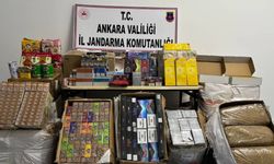 Ankara'da Durdurulan Tırda Çok Sayıda Kaçak Ürün Ele Geçirildi