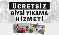 Ankara’da Öğrencilere Ücretsiz Giysi Yıkama Hizmeti